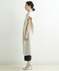 PHEGS35390 GEORGES RECH(小さいサイズ)(メゾン ドゥ サンク) [日本製]ビッグシルエットドレープワンピース   ライトグレージュ