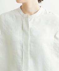 PHEGS35390 GEORGES RECH(小さいサイズ)(メゾン ドゥ サンク) [日本製]ビッグシルエットドレープワンピース   ライトグレージュ