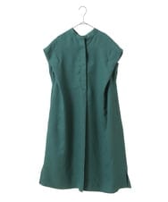 PHEGS35390 GEORGES RECH(小さいサイズ)(メゾン ドゥ サンク) [日本製]ビッグシルエットドレープワンピース   ライトグレージュ