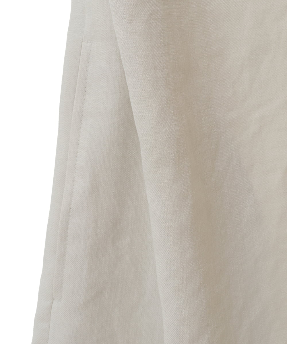 PHEGS35390 GEORGES RECH(小さいサイズ)(メゾン ドゥ サンク) [日本製]ビッグシルエットドレープワンピース   ライトグレージュ