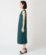 PHEGX61360 GEORGES RECH(小さいサイズ)(メゾン ドゥ サンク)  [2点セット]シアーツインセットシャツワンピース グリーン