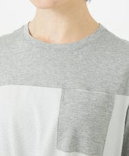 PHEHA55450 GEORGES RECH(小さいサイズ)(メゾン ドゥ サンク) [接触冷感/吸汗速乾]サッカーシャドーギンガムワンピース ライトグレー