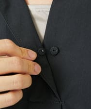 PHEHB06360 GEORGES RECH(小さいサイズ)(メゾン ドゥ サンク) [撥水加工]撥水タフタドルマンスリーブワンピース ダークグレー