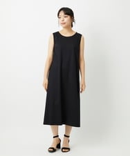 PHEHE63430 GEORGES RECH(小さいサイズ)(メゾン ドゥ サンク) シアーチェックレイヤードワンピース アイボリー