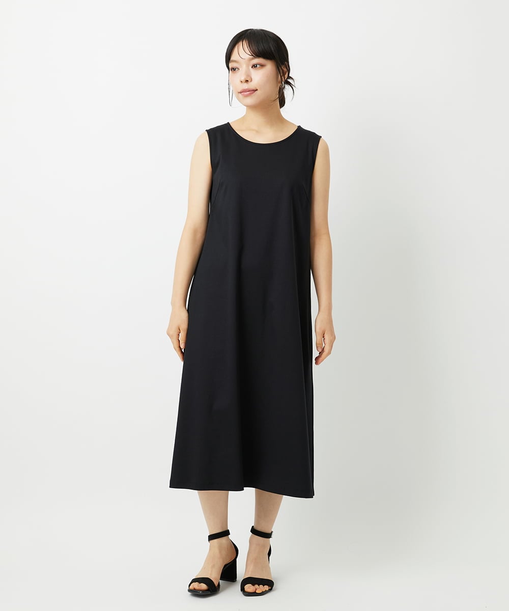 PHEHE63430 GEORGES RECH(小さいサイズ)(メゾン ドゥ サンク) シアーチェックレイヤードワンピース アイボリー