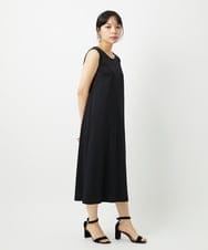 PHEHE63430 GEORGES RECH(小さいサイズ)(メゾン ドゥ サンク) シアーチェックレイヤードワンピース アイボリー