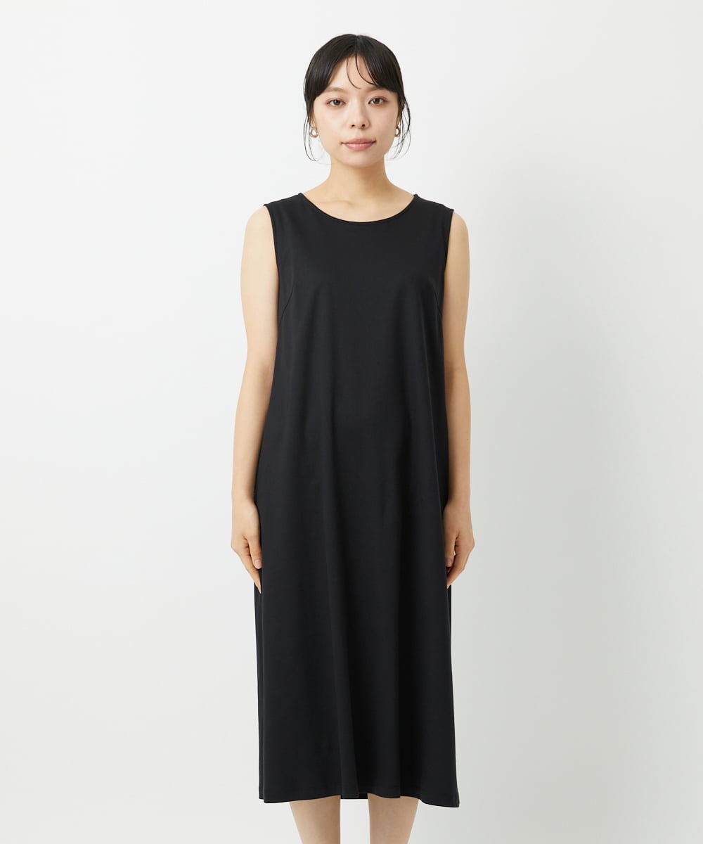 PHEHE63430 GEORGES RECH(小さいサイズ)(メゾン ドゥ サンク) シアーチェックレイヤードワンピース アイボリー