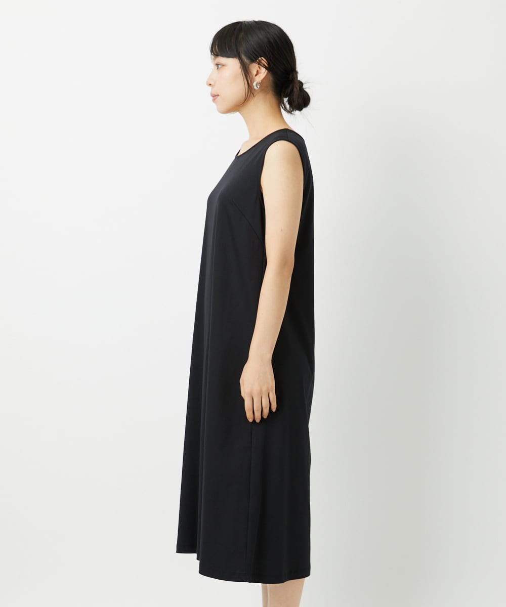 PHEHE63430 GEORGES RECH(小さいサイズ)(メゾン ドゥ サンク) シアーチェックレイヤードワンピース アイボリー