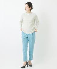 PHFAB54230 GEORGES RECH(小さいサイズ)(メゾン ドゥ サンク) スパンコールニットプルオーバー ラベンダー