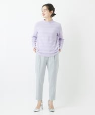 PHFAB54230 GEORGES RECH(小さいサイズ)(メゾン ドゥ サンク) スパンコールニットプルオーバー ラベンダー
