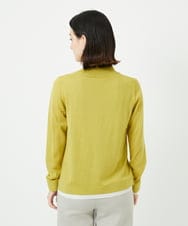 PHFAD11230 GEORGES RECH(小さいサイズ)(メゾン ドゥ サンク) [アンサンブル対応]ウォッシャブルウールハイネックニット イエロー