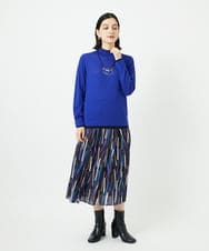 PHFAD11230 GEORGES RECH(小さいサイズ)(メゾン ドゥ サンク) [アンサンブル対応]ウォッシャブルウールハイネックニット イエロー