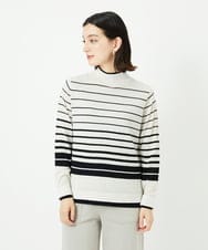 PHFAD11230 GEORGES RECH(小さいサイズ)(メゾン ドゥ サンク) [アンサンブル対応]ウォッシャブルウールハイネックニット ホワイト