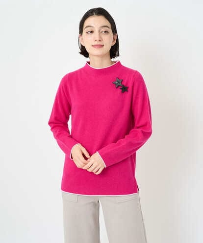PHFAD25190 GEORGES RECH(小さいサイズ) ラムウールモックネックニット