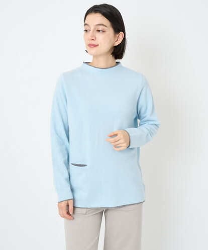 PHFAD25190 GEORGES RECH(小さいサイズ) ラムウールモックネックニット