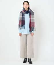 PHFAD25190 GEORGES RECH(小さいサイズ)(メゾン ドゥ サンク) ラムウールモックネックニット ライトブルー