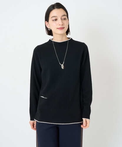 PHFAD25190 GEORGES RECH(小さいサイズ) ラムウールモックネックニット