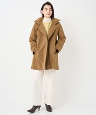 PHFAD34230 GEORGES RECH(小さいサイズ)(メゾン ドゥ サンク) ブークレチェックジャカード7分袖ニット イエロー