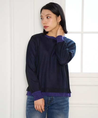 PHFAG16290 GEORGES RECH(小さいサイズ) チュールドッキングニットプルオーバー