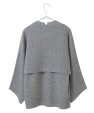 PHFAV63290 GEORGES RECH(小さいサイズ)(メゾン ドゥ サンク) 3WAYニットプルオーバー[洗える] グリーン