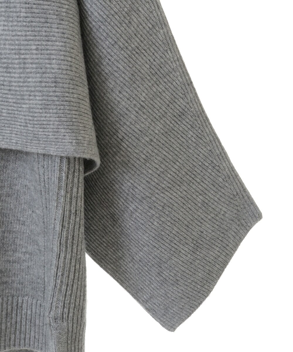 PHFAV63290 GEORGES RECH(小さいサイズ)(メゾン ドゥ サンク) 3WAYニットプルオーバー[洗える] グリーン