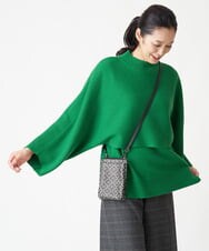 PHFAV63290 GEORGES RECH(小さいサイズ)(メゾン ドゥ サンク) 3WAYニットプルオーバー[洗える] グリーン