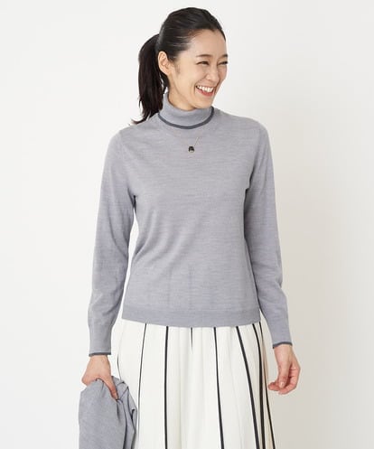 PHFAW03210 GEORGES RECH(小さいサイズ) [アンサンブル対応]ウォッシャブルウールタートルネックニット