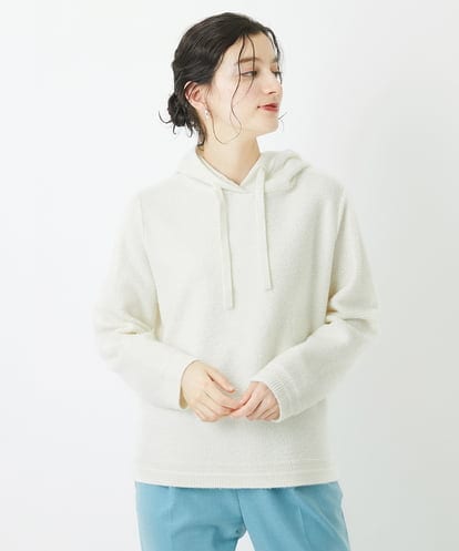 PHFCA18330  パイルジャカードフードプルオーバー