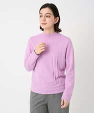 PHFCD57210 GEORGES RECH(小さいサイズ)(メゾン ドゥ サンク) [アンサンブル対応]メリノウールカラーハイネックニット ピンク