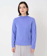 PHFCD57210 GEORGES RECH(小さいサイズ)(メゾン ドゥ サンク) [アンサンブル対応]メリノウールカラーハイネックニット ブルー