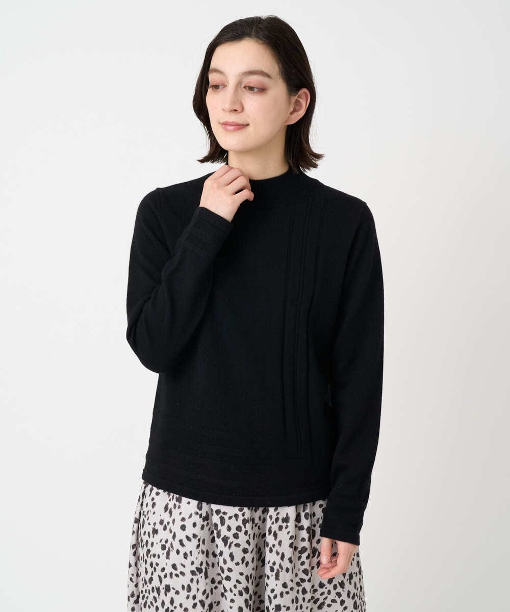 PHFCD57210 GEORGES RECH(小さいサイズ)(メゾン ドゥ サンク) [アンサンブル対応]メリノウールカラーハイネックニット ブルー