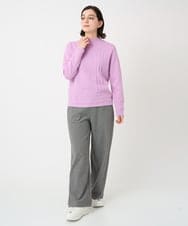 PHFCD57210 GEORGES RECH(小さいサイズ)(メゾン ドゥ サンク) [アンサンブル対応]メリノウールカラーハイネックニット ブルー