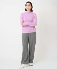 PHFCD57210 GEORGES RECH(小さいサイズ)(メゾン ドゥ サンク) [アンサンブル対応]メリノウールカラーハイネックニット ブルー