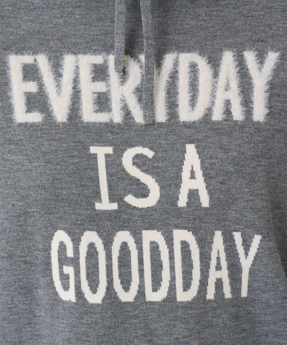 PHFCD61230 GEORGES RECH(小さいサイズ)(メゾン ドゥ サンク) ドロストハイネックロゴニット ライトブルー