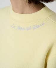 PHFCE70170 GEORGES RECH(小さいサイズ)(メゾン ドゥ サンク) [アンサンブル対応] スウェットライクロゴニット ライトブルー