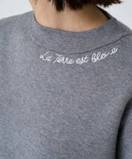 PHFCE70170 GEORGES RECH(小さいサイズ)(メゾン ドゥ サンク) [アンサンブル対応] スウェットライクロゴニット ライトブルー