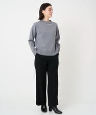 PHFCE70170 GEORGES RECH(小さいサイズ)(メゾン ドゥ サンク) [アンサンブル対応] スウェットライクロゴニット ライトブルー