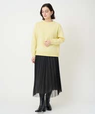 PHFCE70170 GEORGES RECH(小さいサイズ)(メゾン ドゥ サンク) [アンサンブル対応] スウェットライクロゴニット ライトブルー