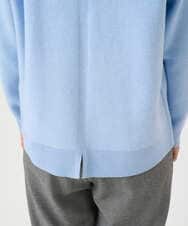 PHFCE70170 GEORGES RECH(小さいサイズ)(メゾン ドゥ サンク) [アンサンブル対応] スウェットライクロゴニット ライトブルー