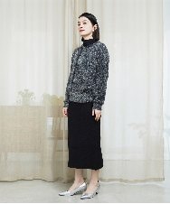 PHFCF51230 GEORGES RECH(小さいサイズ)(メゾン ドゥ サンク) メタリックシャギークルーネックニット ベージュ