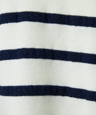 PHFEE04270 GEORGES RECH(小さいサイズ)(メゾン ドゥ サンク) ブークレーボーダーニット アイボリー