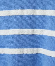 PHFEE04270 GEORGES RECH(小さいサイズ)(メゾン ドゥ サンク) ブークレーボーダーニット アイボリー