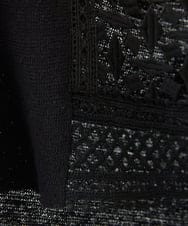 PHFEE23230 GEORGES RECH(小さいサイズ)(メゾン ドゥ サンク) 幾何レースショートニットベスト ホワイト