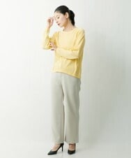 PHFES28180 GEORGES RECH(小さいサイズ)(メゾン ドゥ サンク) ラグランスリーブフォルムニット ライトブルー