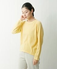 PHFES28180 GEORGES RECH(小さいサイズ)(メゾン ドゥ サンク) ラグランスリーブフォルムニット ライトブルー