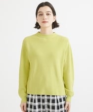 PHFEW03230 GEORGES RECH(小さいサイズ)(メゾン ドゥ サンク) ハイネックニットプルオーバー イエロー
