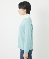 PHFGB32250 GEORGES RECH(小さいサイズ)(メゾン ドゥ サンク) ホールガーメントロール柄ニット グリーン