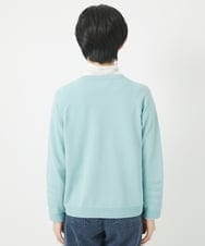 PHFGB32250 GEORGES RECH(小さいサイズ)(メゾン ドゥ サンク) ホールガーメントロール柄ニット グリーン