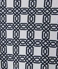 PHFGB33270 GEORGES RECH(小さいサイズ)(メゾン ドゥ サンク)  [日本製]裏カノコストレッチジャカードニット ホワイト系