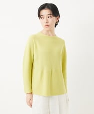 PHFGB42230 GEORGES RECH(小さいサイズ)(メゾン ドゥ サンク)  [日本製/アンサンブル対応]ホールガーメントニット イエロー